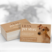 Brown Kraft Business Cards